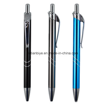 Stylo en aluminium en métal, stylo promotionnel bon marché (LT-C689)